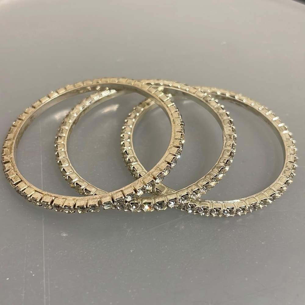 Toddler silver bracelets